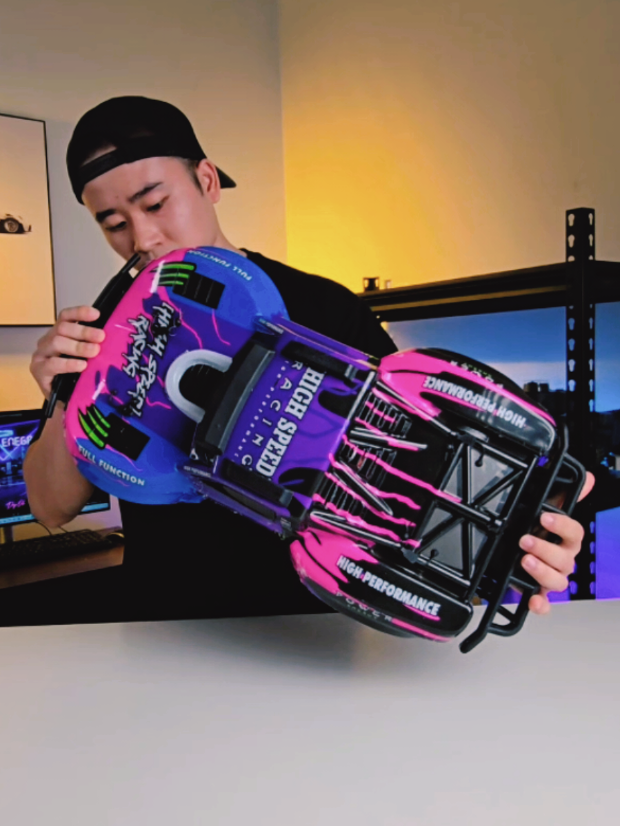 unbox mẫu xe RC offroad tỉ lệ 1:10 phù hợp cho người mới #review #rc #rccar #dochoi #collection 