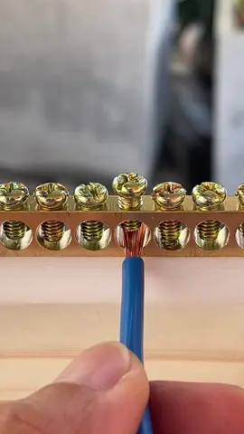 This makes the electrical connections safer. #DIY 