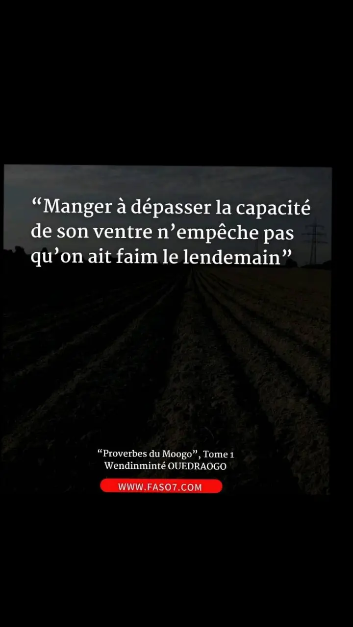 Excellente journée sur Faso7.com !