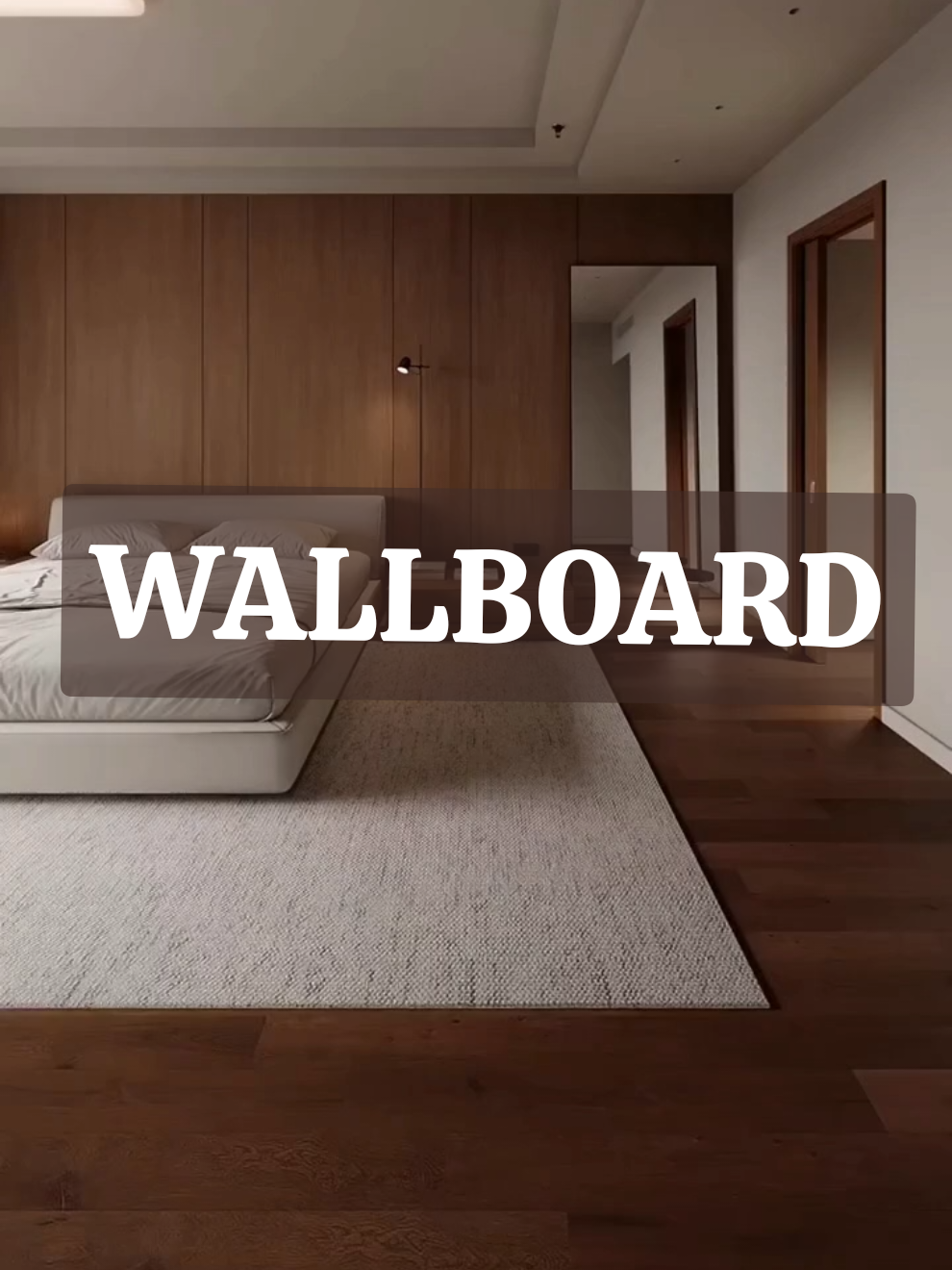 Minimalis, tapi tetap punya statement. Wallboard yang pas buat ruangan modern. dan pastinya harga terjangkau😍😍#wallboard #jasadesainrumah #jasapemasangan #dindinginterior 