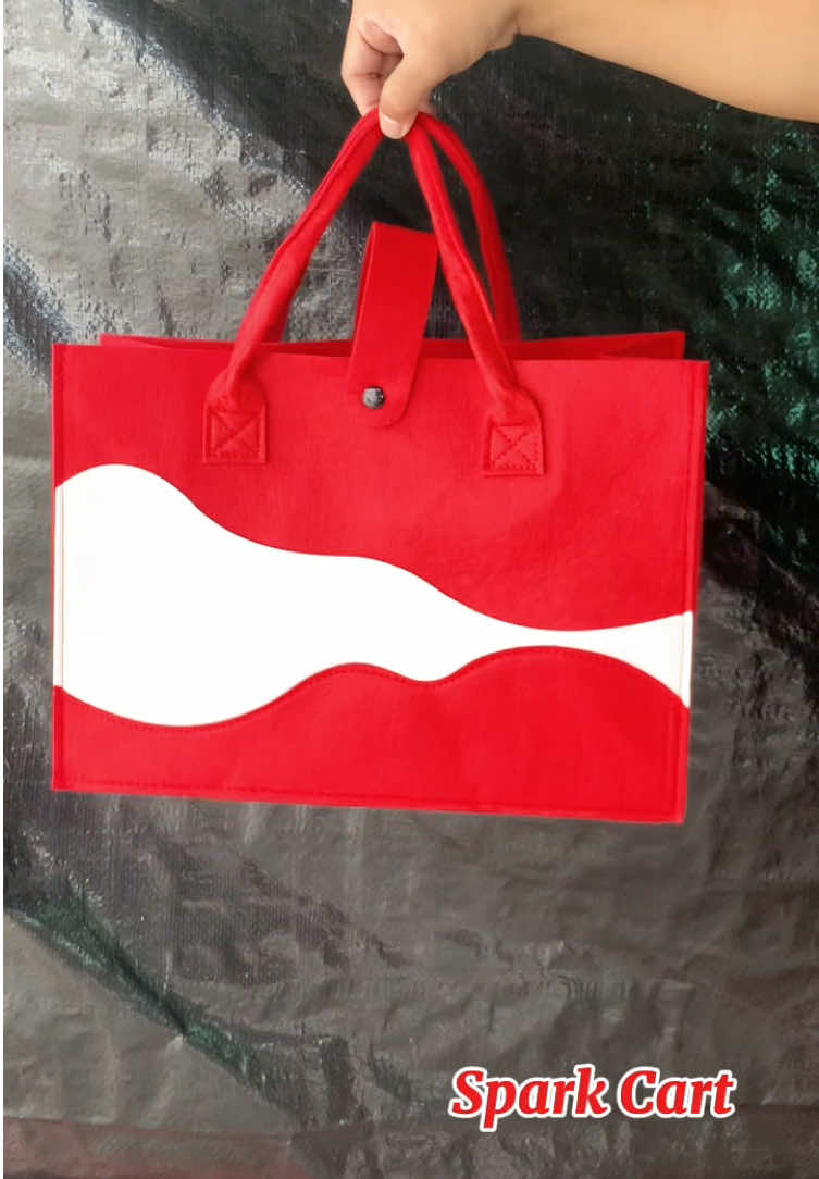 Women Felt Bag Large Capacity Handbag #fyp #handbag #felt #largecapacity #shoulderbag 