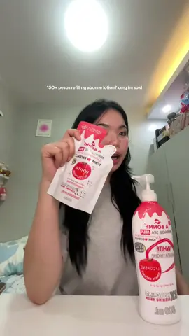 half the price ng refill ng abonne tomato lotion? omg im sold