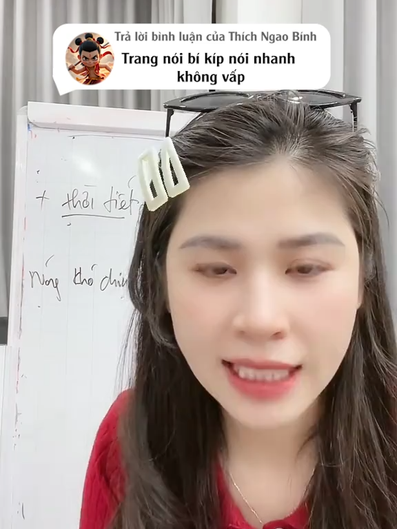 Bí quyết nói nhanh không vấp của Trang #afflilatemarketing #tiepthilienket #mebimsua