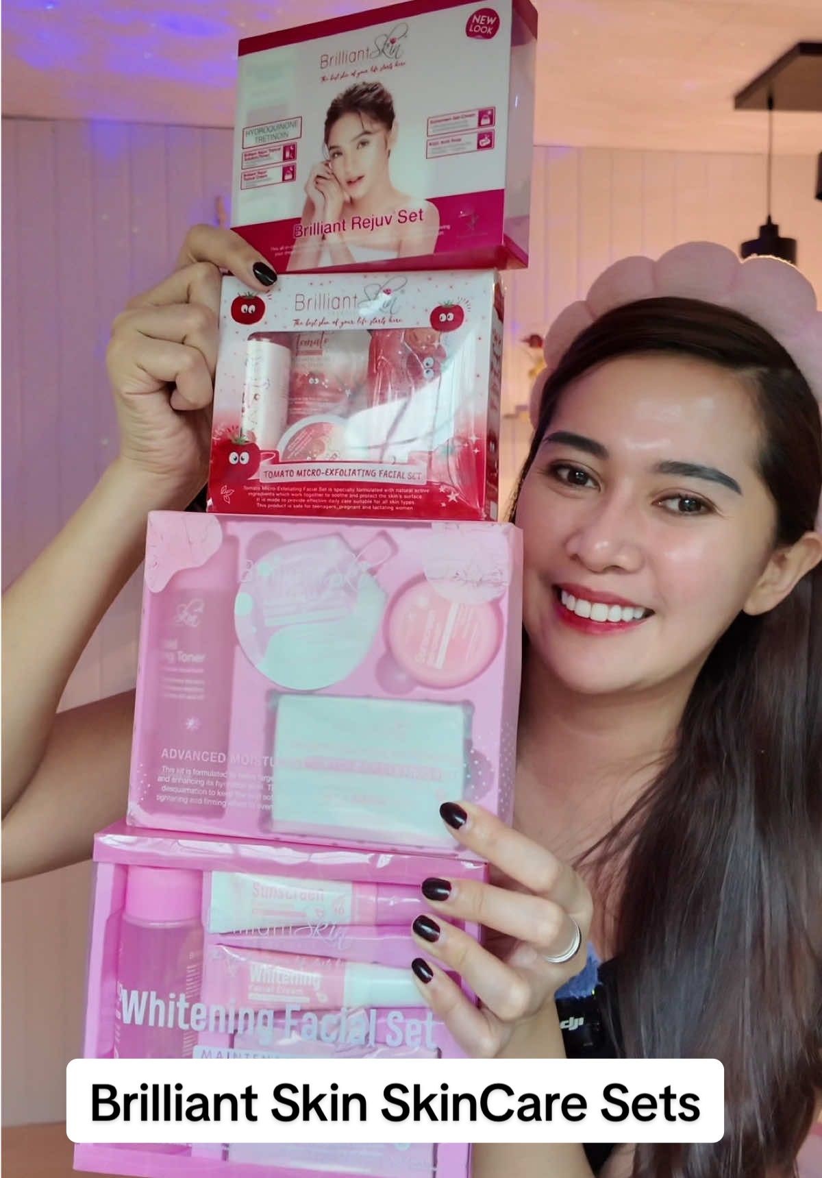 Alin ang gagamitin?  Brilliant Rejuv Set Tomato Micro-exfoliating Facial Set Whitening Facial Set Advance Moisturizing and Hydrating Kit @Brilliant Skin Essentials, Inc 