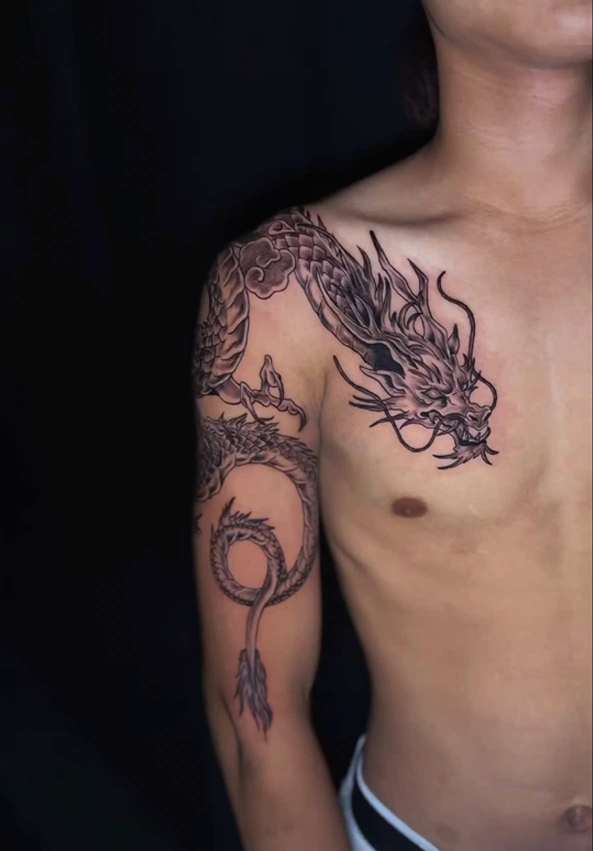 Tattoo naga #tattooartist #foryoupage #keshuseijapan🎌🇯🇵🇲🇨🇲🇨 #SAITAMA 