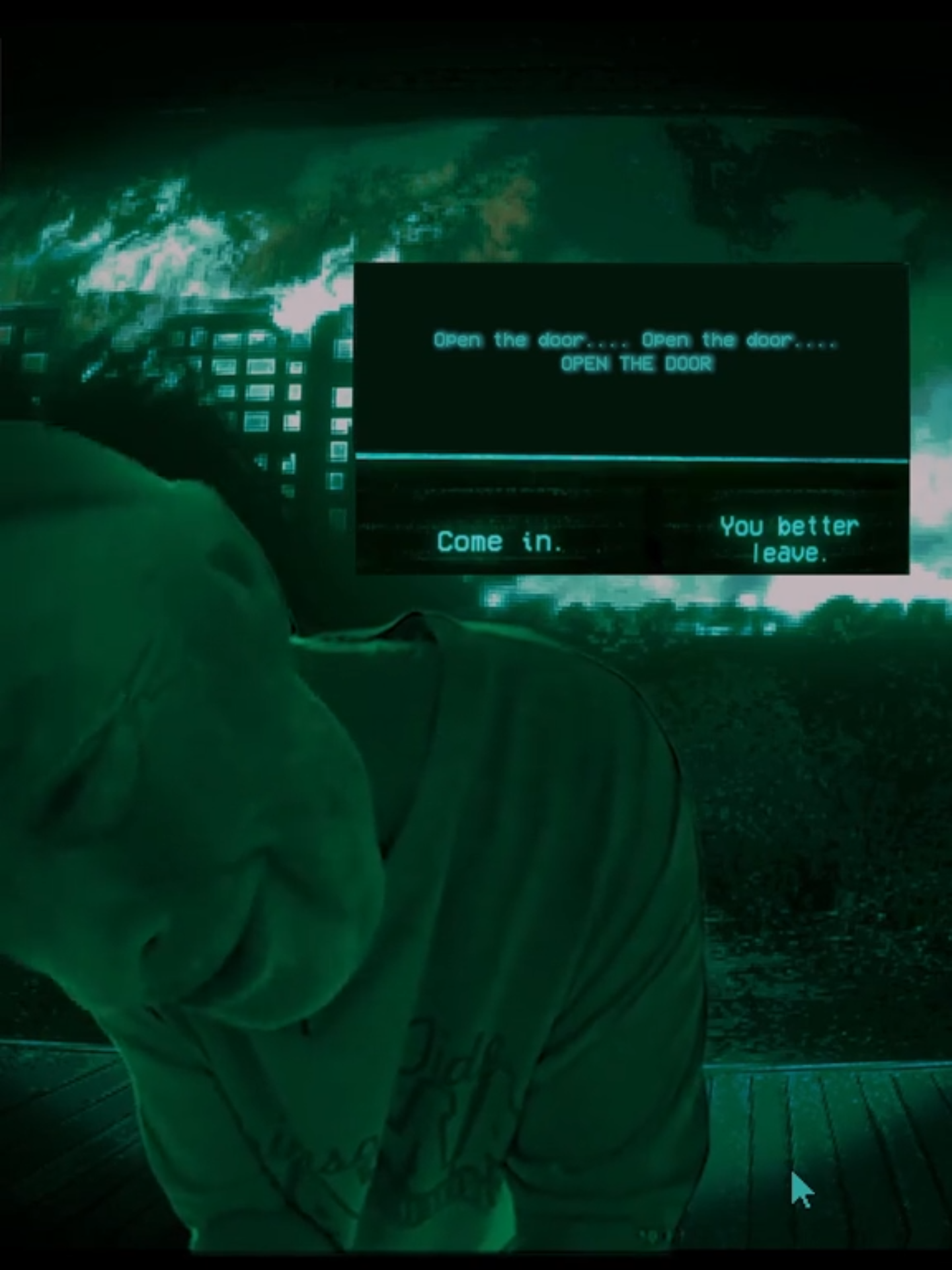 I hope I didnt let in a visitor😭#noimnotahuman #visitor #horror #analoghorror #fyppppppppppppppppppppppp #foryou #foryoupage #fyp #foryoupagee