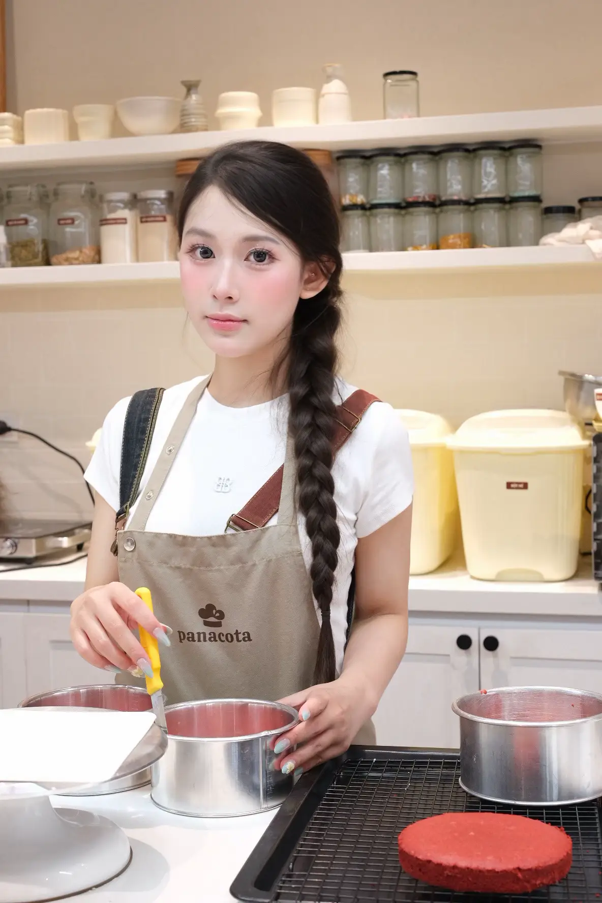 làm bánh thui coa cần xdep nzay honggg #mourmymakeup 