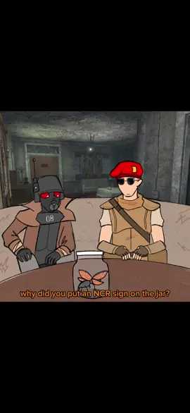 i wouldve included the rest of the scene but last time i uploaded a video >1 min on here the vid got muted so this is all i can offer #fallout #fnv #craigboone #peacemaker #videogames 