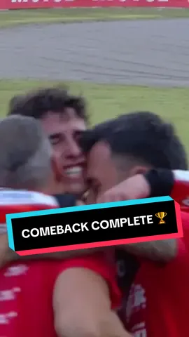 The comeback is complete 🏆 Marc Marquez writes one of the greatest stories in sports history 🤩 #MotoGP #JapaneseGP #MoreThanANumber #marcmarquez #mm93