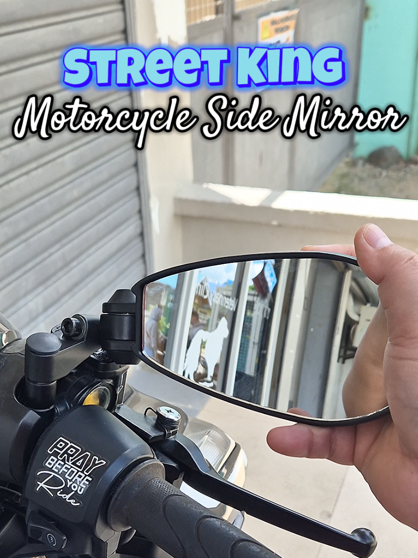 Street King Side Mirror V1 Fully aloy LTO passed/approved #streetkingsidemirror  #motorcyclesidemirror #sidemirror #motorsidemirror #fyp 