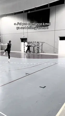 Tout est dans la tête 🧠 (enfin presque) 🔥#handballplayer #handball 