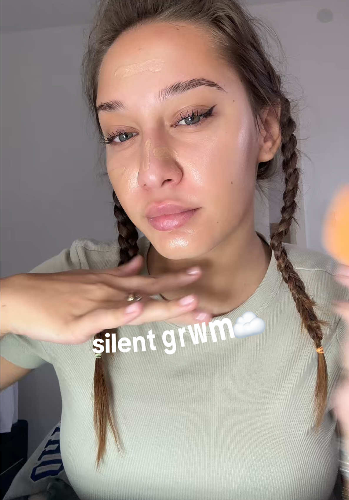 silent grwm for work🪽🤫 #fyp #fypviral #grwmforwork #sunday 