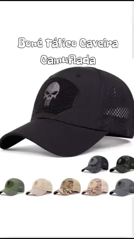 147 - Boné Tático Caveira Camuflada. Acessório ideal para quem busca estilo, resistência e funcionalidade em atividades ao ar livre! Perfeito para pesca, airsoft, caminhada tática ou simplesmente para o dia a dia. Peça o seu agora mesmo e receba em casa com segurança e rapidez!  Link nos comentários 👉  Boné Tático Caveira Camuflado #bonetaticocaveira  #bonecamuflado  #caveiracamuflada  #modamasculina  #acessoriooutdoor 