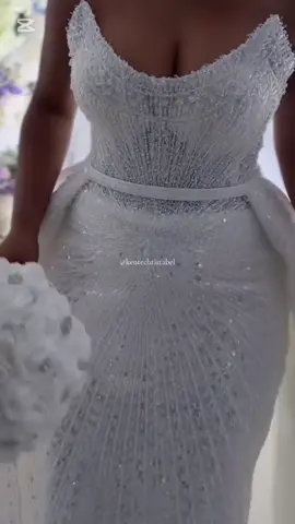 A wedding dress is both intimate and personal for a woman.It must reflect the personality and style of the bride. #bride #weddingtiktok #weddingdress #foryoupage #trendingvideo 