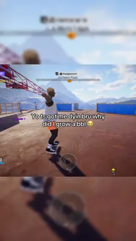 Ngl I wasn’t gonna post today but ts had me dyin bru 💔 @Pkayzz #foryoupage #funny #skate #glitch #gaming 