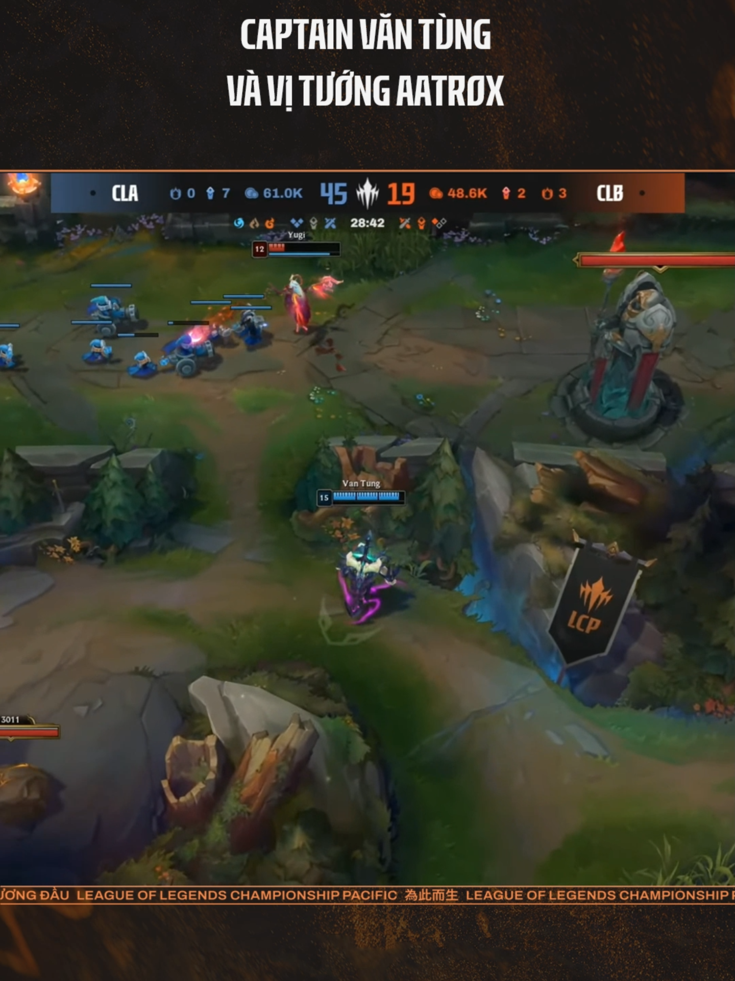 Dạo này không biết captain ngủ ở đâu #GamingOnTikTok #leaguetok #lolpacific #lmht