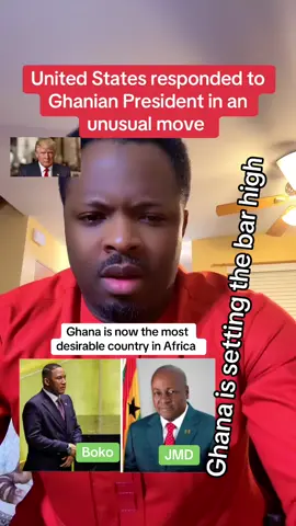 United States responded to Ghanian President in an unusual move. #fyp #ghanatiktok🇬🇭 #usa #mindset #africa