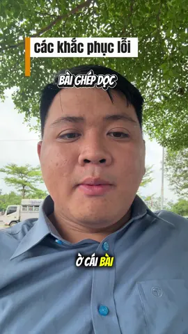 bài ghép dọc sao các bạn hay sai #thaythuongdaylaixe 