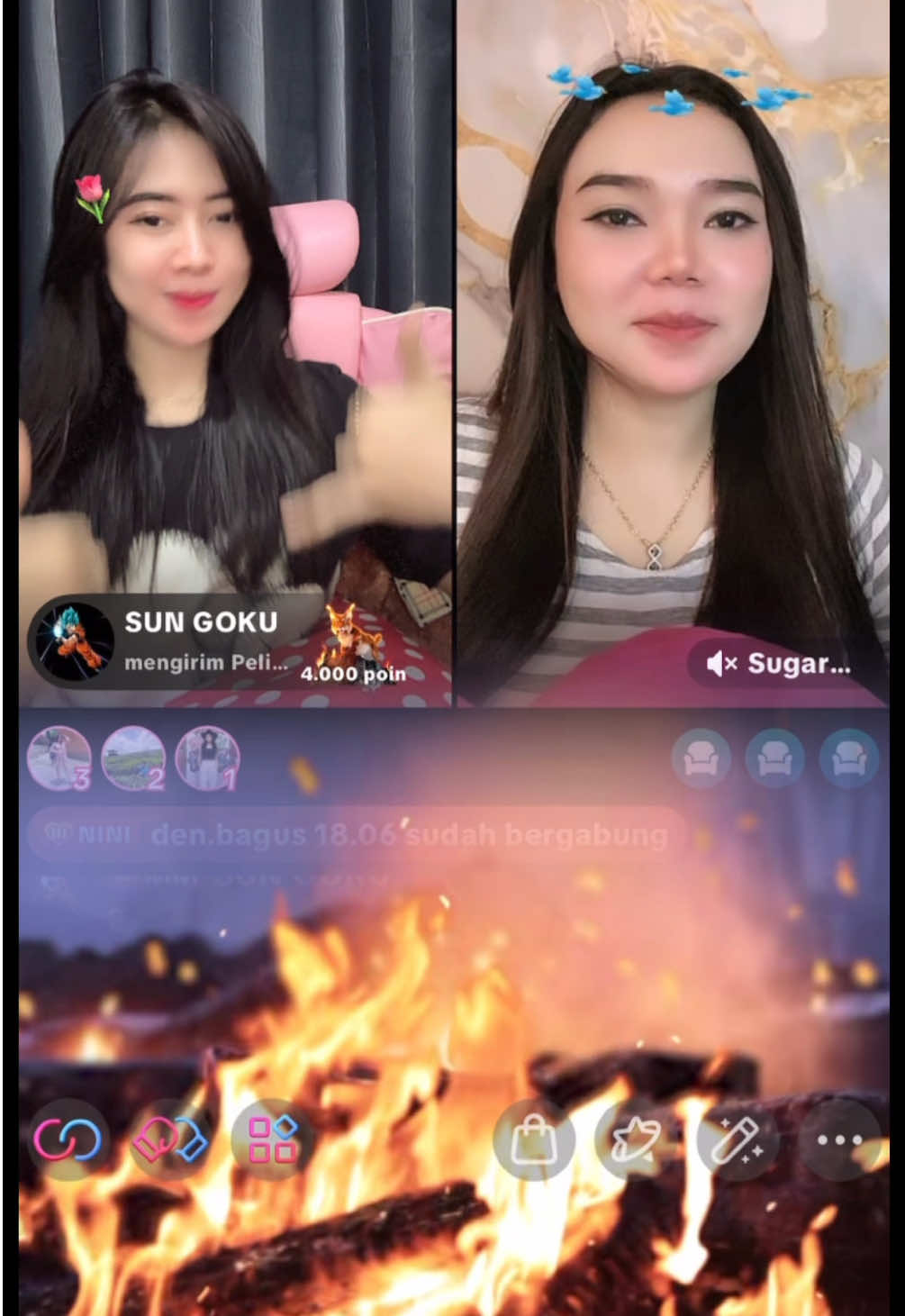 Menyalaa Goku 🔥 #tiktoklive #livehighlights #gifttiktok #fyp 