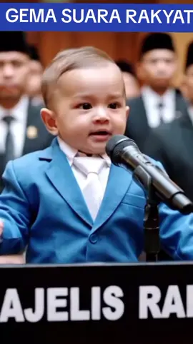 Gema suara rakyat yang selalu terabaikan!! #ai #parodi #funnybaby #kritik #viraltiktok 
