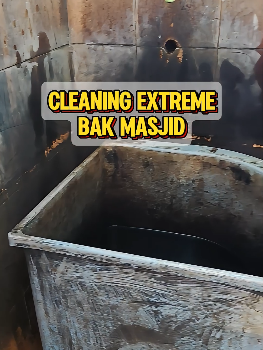 Extreme Cleaning Bak Masjid bersama KILAU pembersih kerak #mosquewarrior #Masjid #pembersihkerak #toiletcleaner #pembersihkamarmandi 