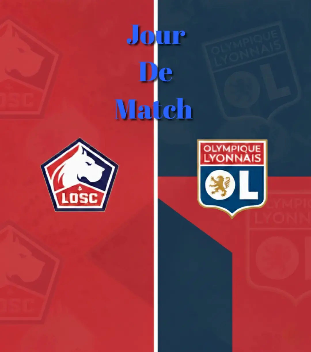 Match Lille Lyon  17h15  Match diffusé sur L1+ Stade pierre mauroy Vos pronostics pour ce match #OL #lyonnais #TeamOL #olympiquelyonnais #lyon69 