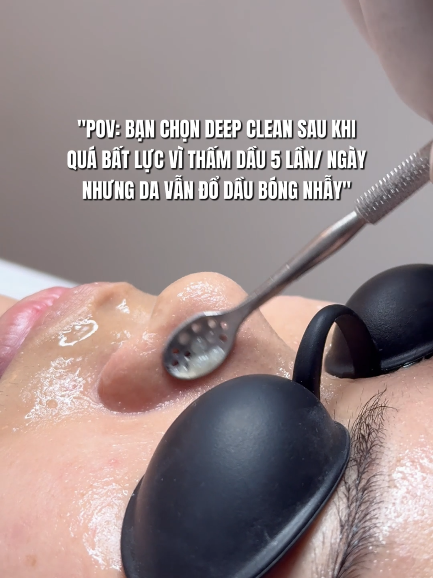 Bạn chọn Deep Clean sau khi quá bất lực vì thấm dầu 5 lần/ ngày nhưng da vẫn đổ dầu bóng nhẫy! #mialalanhatrang #spanhatrang #deepclean #lamsachsau #xh