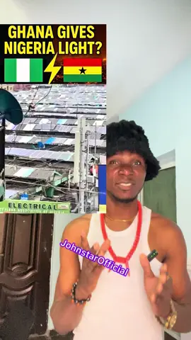 Ghanaian can help Nigeria 🇳🇬 with electricity #johnstarofficial #everyone #fyp #highlight #fouryou 