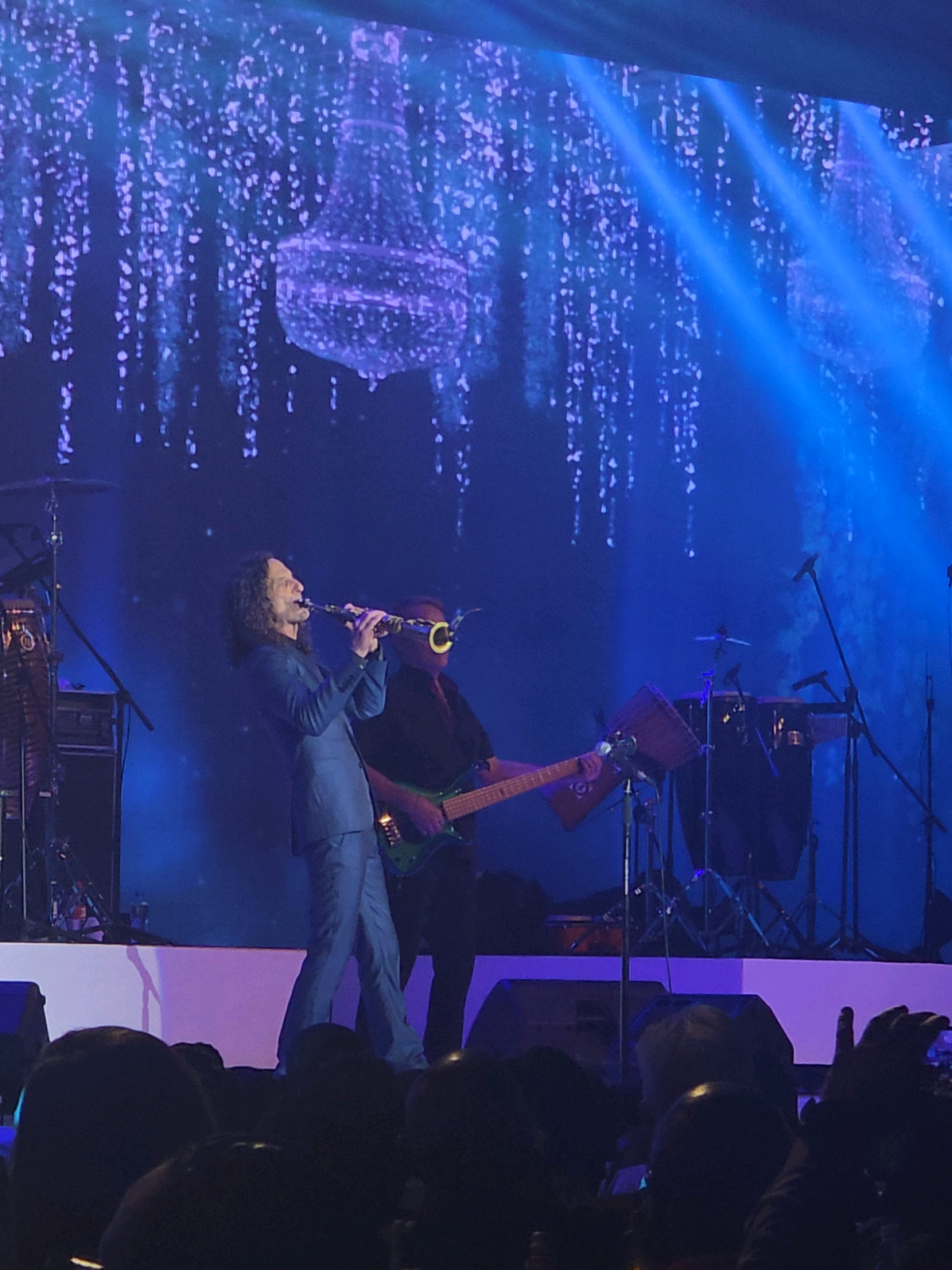 An unforgettable night #onenightonly  with the smooth sounds of Kenny G 🎷 #LiveMusic #KennyG #Jazz #Nairobi