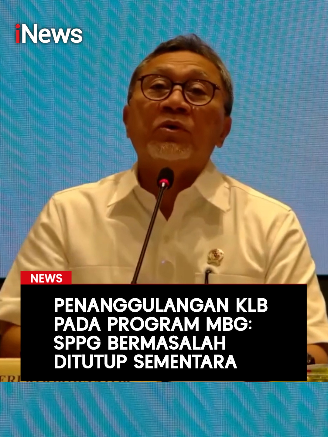 Presiden Prabowo Subianto menginstruksikan penutupan sementara Satuan Pelayanan Pemenuhan Gizi (SPPG) dalam program nasional Makan Bergizi Gratis (MBG) yang dinilai bermasalah. 