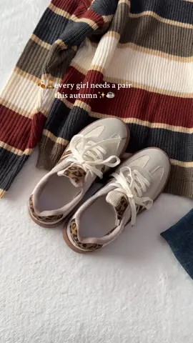 ✨so comfy,easy to style,and go with everything!!!🍂🤎#sneakers #shoe #leopardprint #leisure #neutralaesthetic #fyp #dealdrops #fallmusthaves #autumnoutfits #fashion #tiktokmademebuyit 