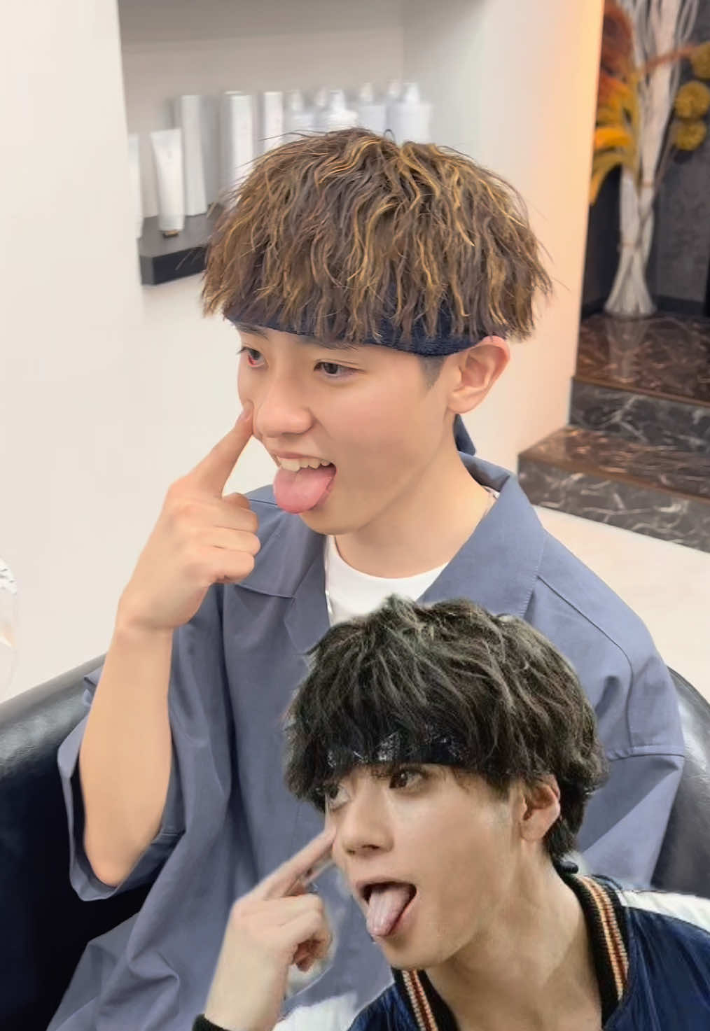 村山良樹(山田裕貴)風にカットしてみた✂️ (長さなどはお客様希望) #愛知県 #メンズカット #メンズパーマ #ツイストスパイラル #highandlow 