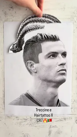 Cambiamo Look di capelli a Cristiamo Ronaldo?🦌🇵🇹 #barber #drawings #cristianoronaldo #haircut #perte 