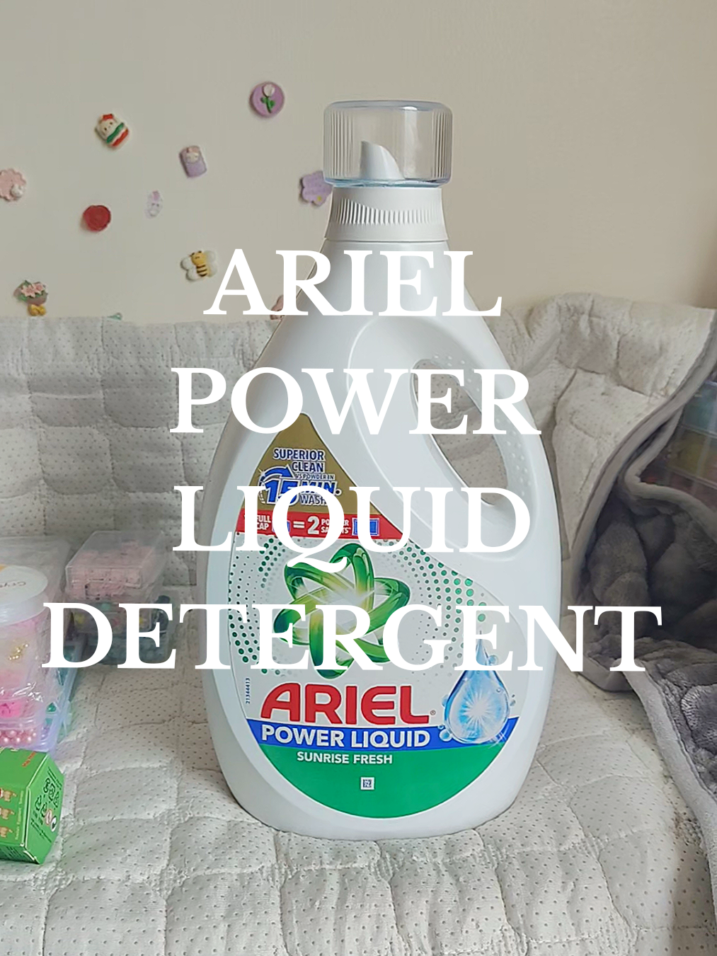 Ariel Power Liquid Detergent #ariel #arielpowerliquid #arielliquiddetergent #homecareproducts 