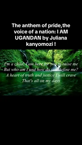 I AM UGANDA 🇺🇬-Juliana Kanyomozi.!!