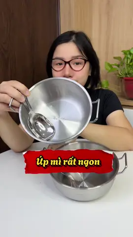 Bát inox ăn mì cay. Nồi inox mini #ngahamina #noiinox #noiinoxmini #batanmi #batinox 