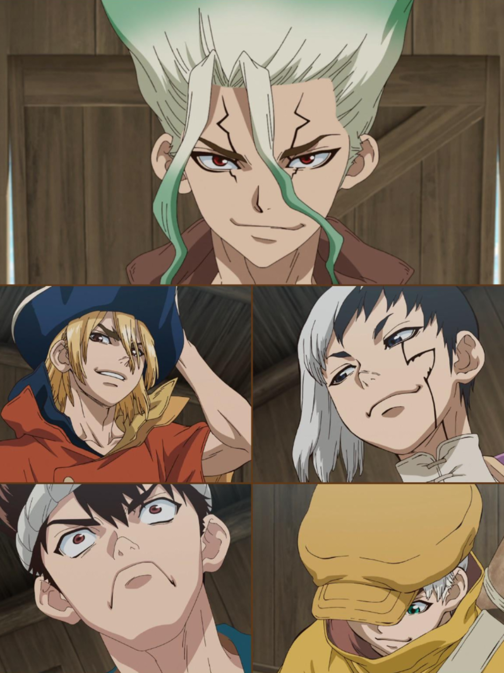 5 Jendral Kerajaan Sains! 🥶  #drstone #drstoneanime #kingdomofscience 