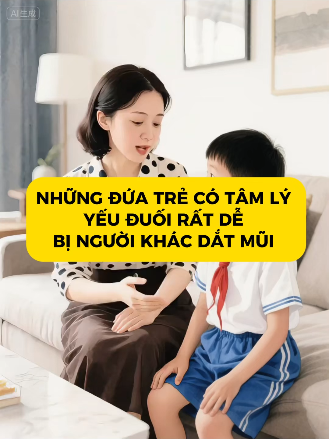 Những đứa trẻ có tâm lý yếu đuối rất dễ bị người khác dắt mũi. #tienphongbooks #tamlyhocsinhtieuhoc #sachthieunhi #sachhay #nuoidaycon