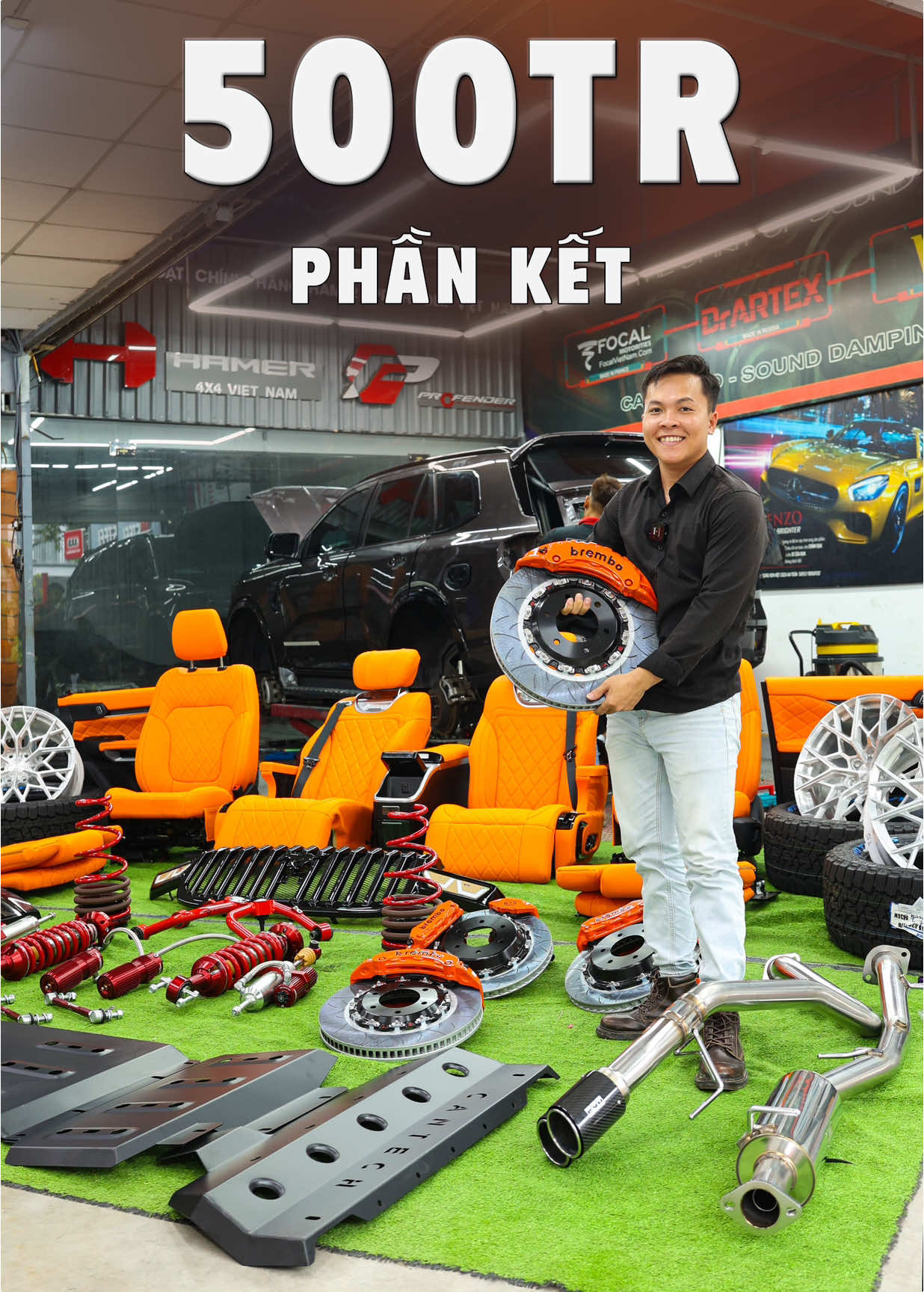 Độ 500Tr cho Everest đã hoàn thiện và bàn giao 😎#fordeverest #xuhuong #xuhuongtiktokk #hermes #ford 