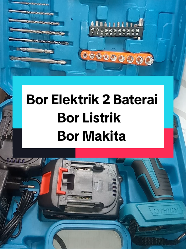 Bor Paling Kuat di Kelasnya! Gak Ada Kata 'Gak Bisa' Lagi! Bor Elektrik Baterai ❗Bor Tembok Dinding ❗Bor Makita Original ❗ Bor Listrik ❗ Bor Cas 2 Batrei ❗Bor Impact Set Lengkap ❗ Bor Set Makita ❗ Alat Tukang ❗ Proyek ❗ DIY ❗ Rekomendasi Bor Makita ❗ Rekomendasi Bor Listrik ❗ Rekomendasi Bor Elektrik ❗ Rekomendasi Bor Tukang ❗ Rekomendasi Bor Mini ❗ Feeds ❗ #bor #borelektrik #borlistrik #borelektrikmurah #DIY 