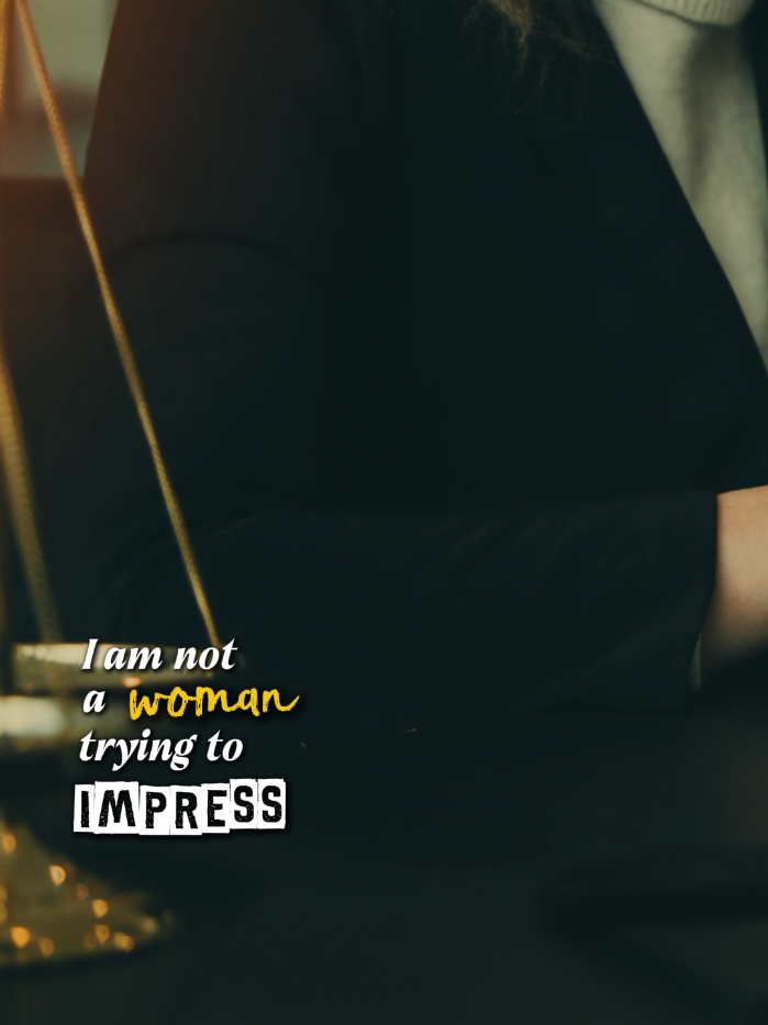Not a woman trying to impress #advocate #criminallaw #fyp #courtroom 