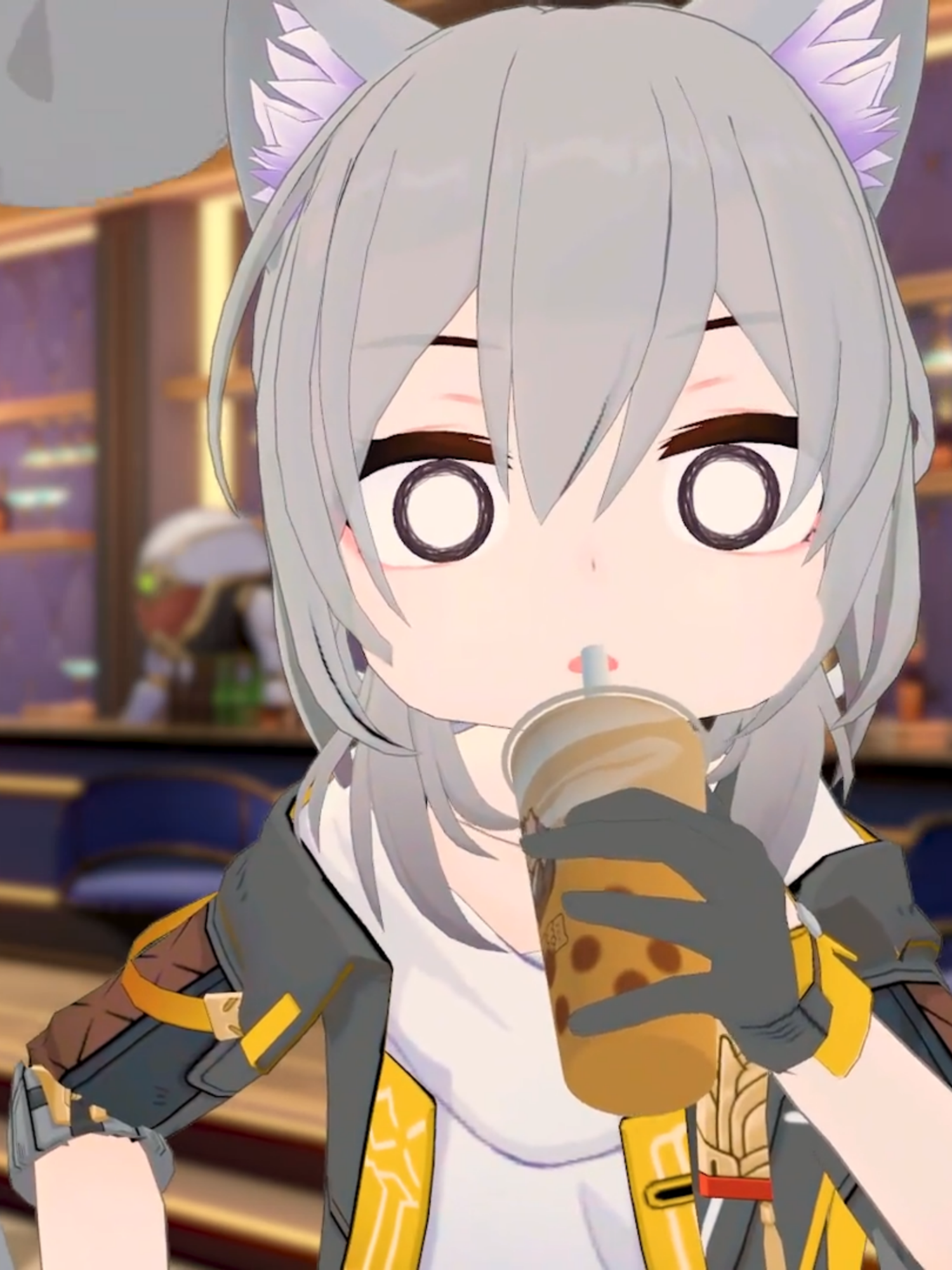 Báo Stelle ngơ ngác luôn mà 😋🥰 Cre: Kiroko96 . . . #hsr #hsranimation #evernight #march7th #weltyang #stelle #smol #cute #funny #trending #tkght #崩坏星穹铁道 #长夜月 #三月七 #彼岸双生