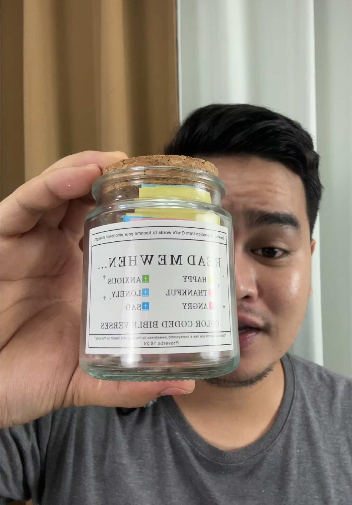 BIBLE VERSE IN JAR! #bibbleverseforyou #bibleverseinjar #howdoyoufeelbibleverse 