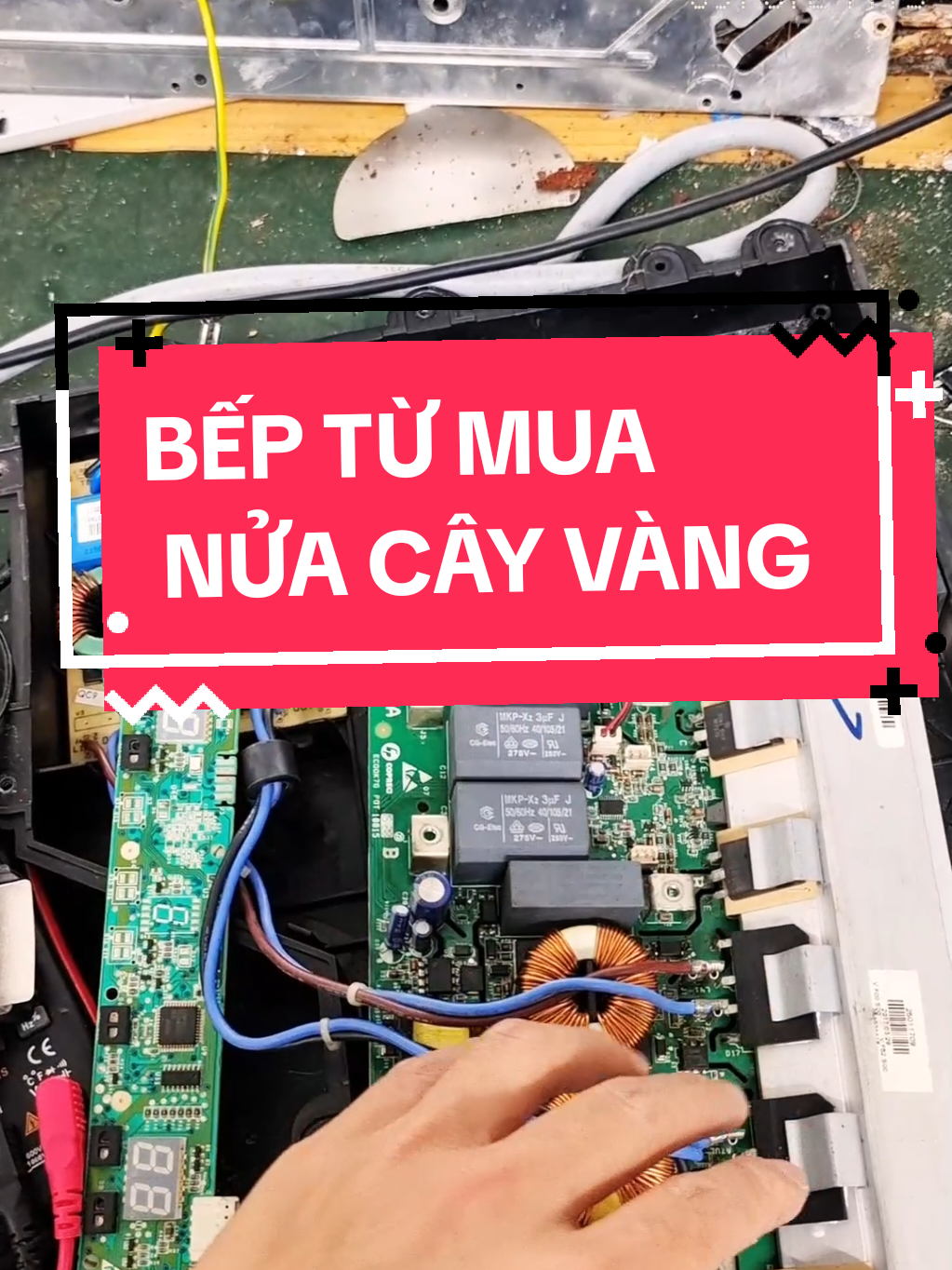 bếp từ nửa cây vàng có thật không các bác #giangdientu #beptu #hesman #hb1202 #giadung 