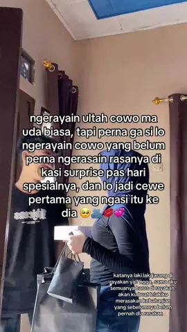laki laki memang jarang dirayakan bukan? tapi kalo udaa sama aku apapun akan selalu aku rayakan i love u💞🫂sayanggg #fyp #boyfrend #suprise #viral #4u 