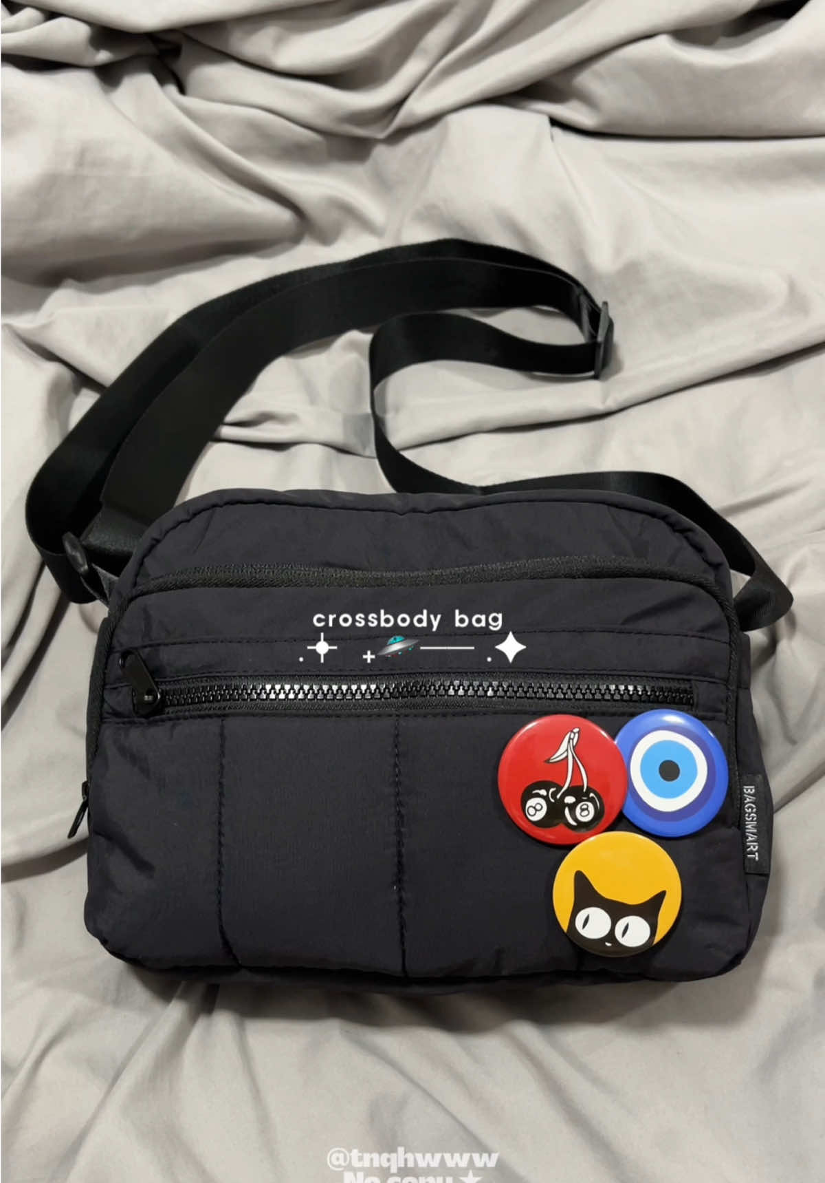 .𖥔 ݁ ˖🛸── .✦ #tuideocheo #crossbodybag #tuixach #unboxing #fypシ゚ 