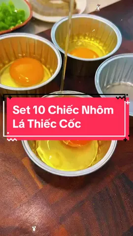 Set 10 Chiếc Nhôm Lá Thiếc Cốc làm bánh #cocnhomnuonghau #cocnhomnuongbanh #cocnhomnuongdanang #xuhuong #thinhhanh 