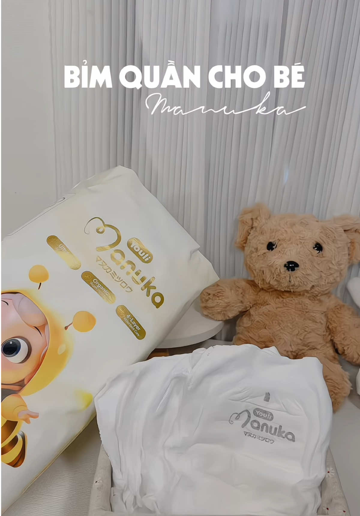 Bỉm Manuka được giới thiệu trên VTV1 có gì? #manukalimited #youli #manukalimited #bimchobe #bimsosinh   