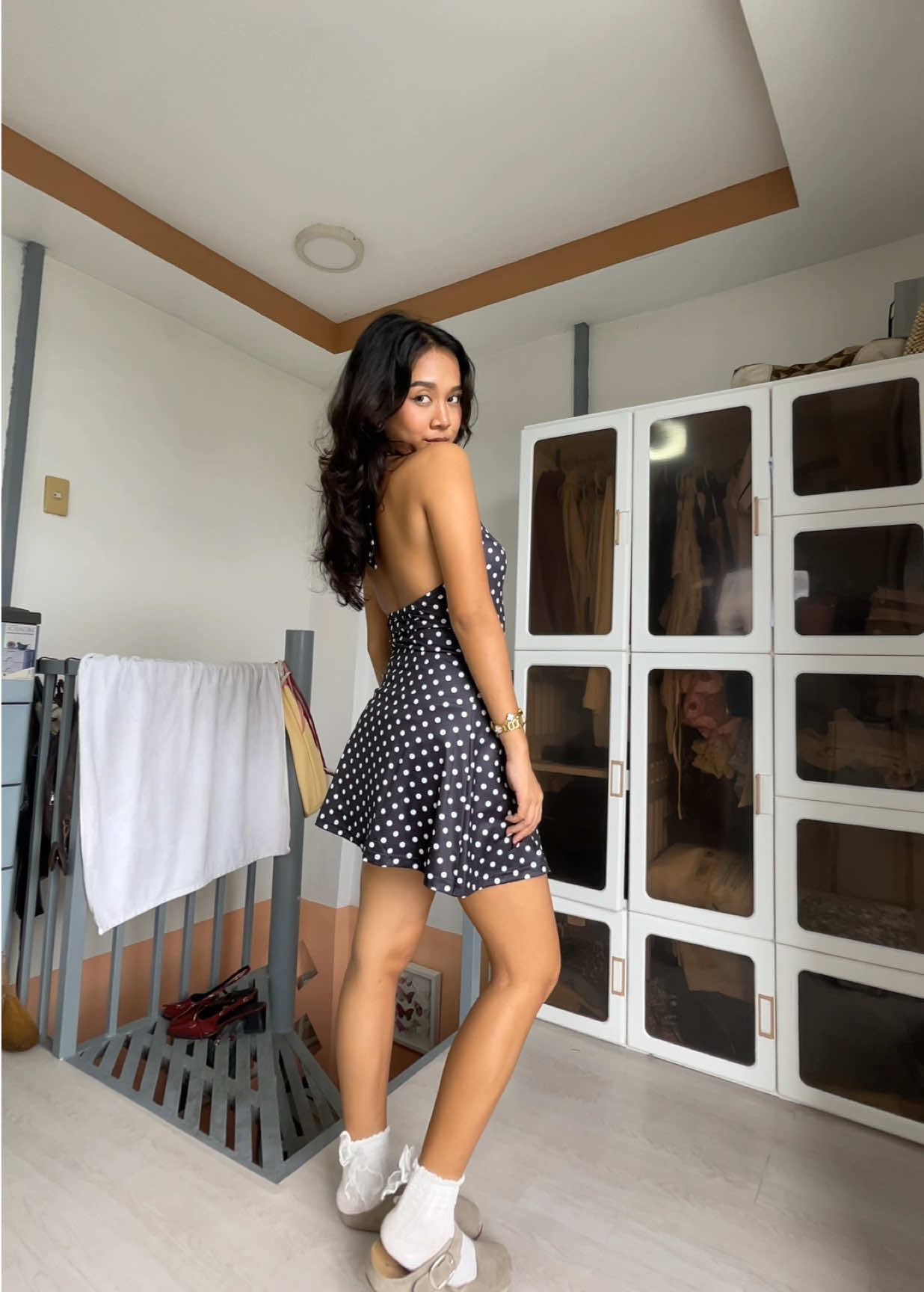 Replying to @ᥫ᭡ #minidress #fashiontiktok #dress #polkadotdress #dressrecommendation 