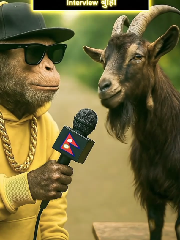 #creatorsearchinsights   बोका दाइको इन्टरभ्यू – सुन्नुहोस् हाम्रो मिठो ह्यूमर 😆🐐 ✅Ai_Nepal2✓Trend #babyinterview #comedynepal #viralshorts #foryoupage 